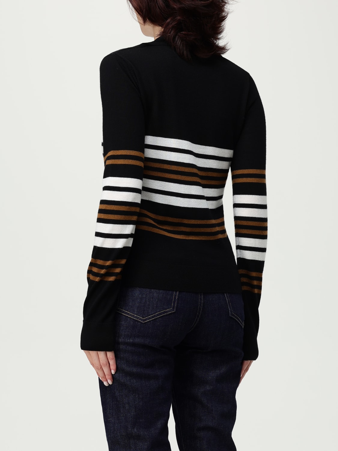 ICEBERG POLO SHIRT: Polo shirt woman Iceberg, Black - Img 2