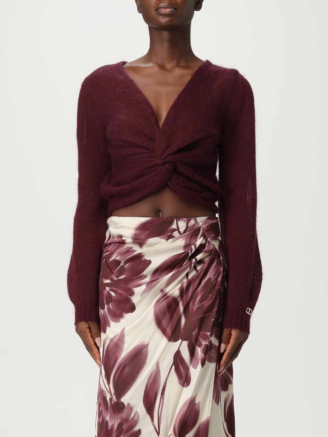 TWINSET TOP: Top damen Twinset, Rot - Img 1