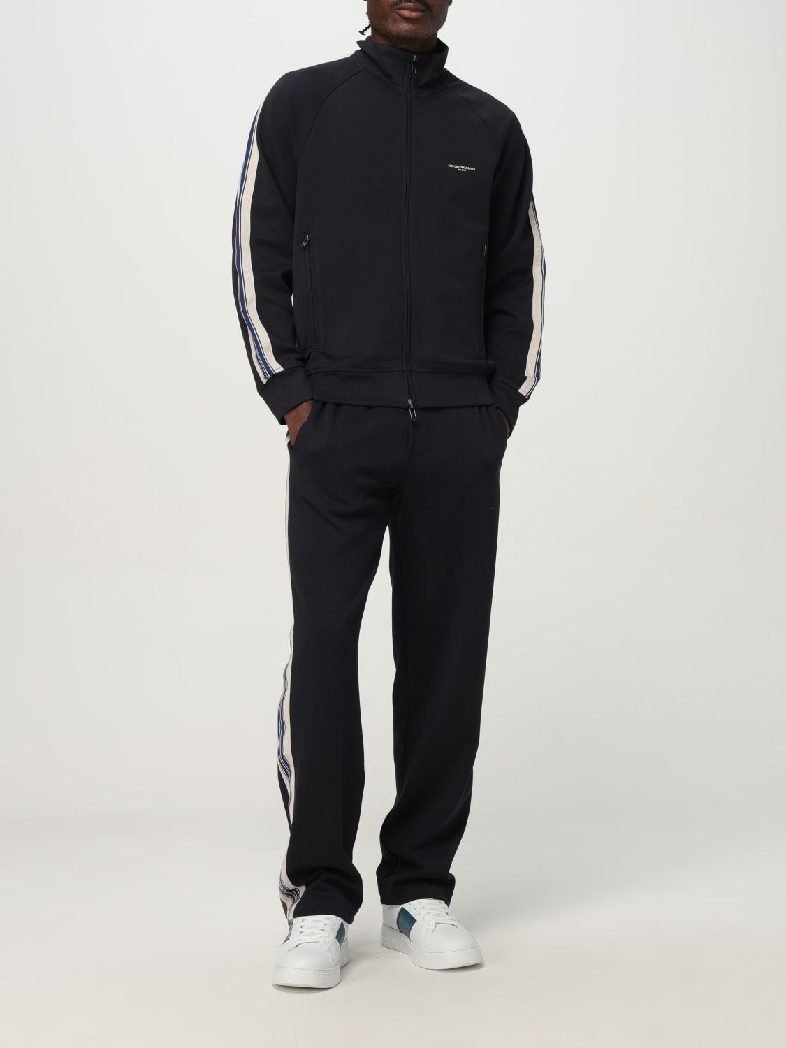 EMPORIO ARMANI PANTS: Pants men Emporio Armani, Blue - Img 2