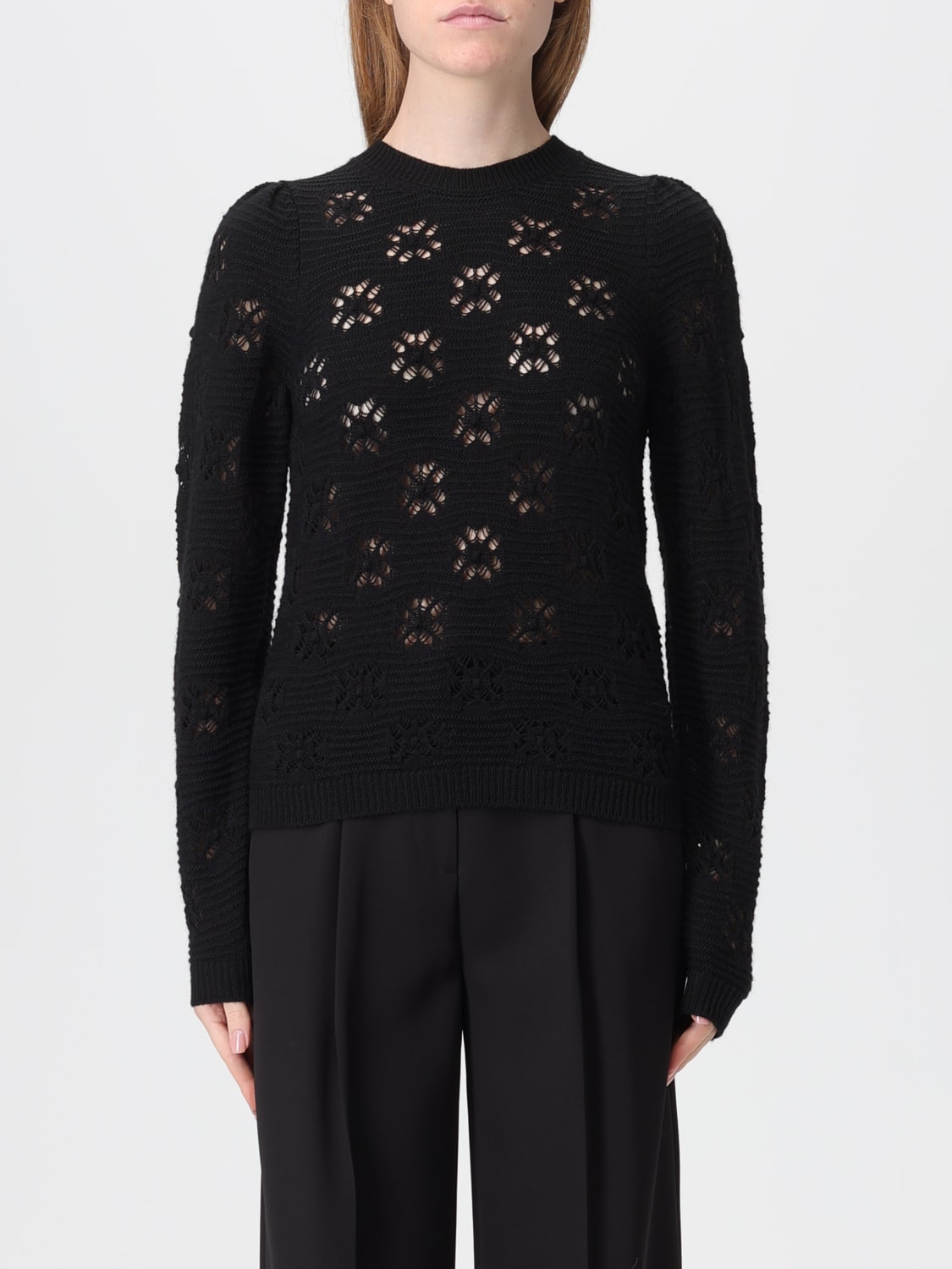 TWINSET SWEATER: Sweater woman Twinset, Black - Img 1