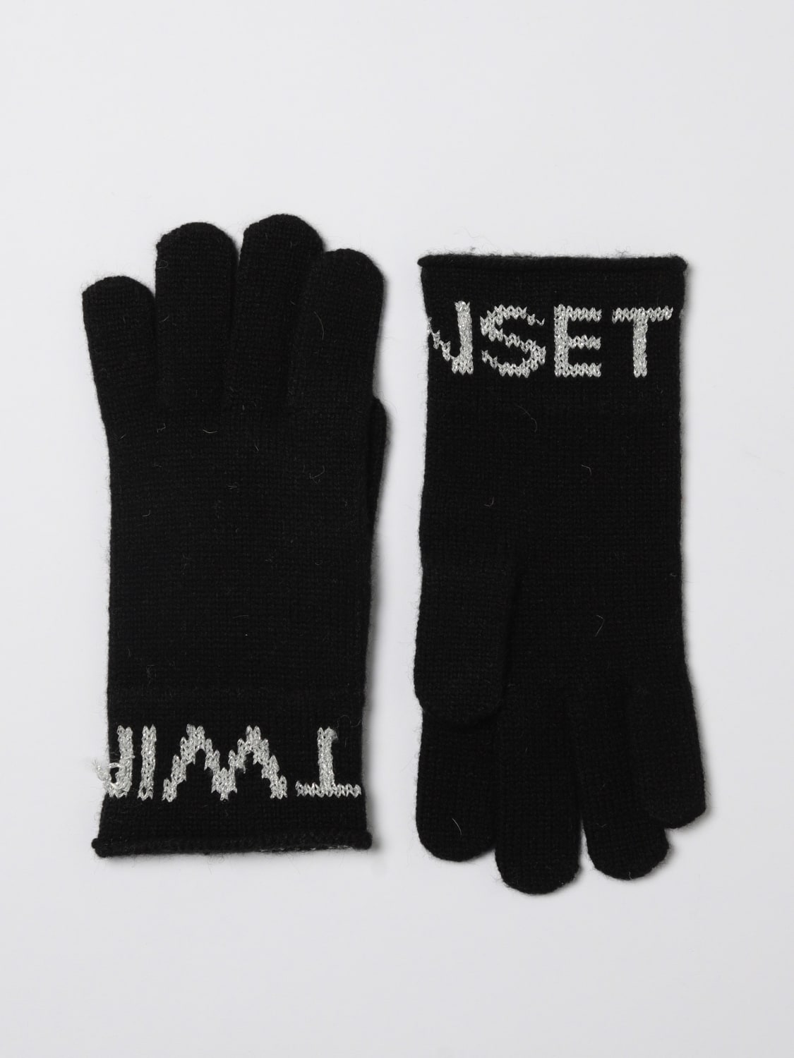 TWINSET GLOVES: Gloves woman Twinset, White - Img 1