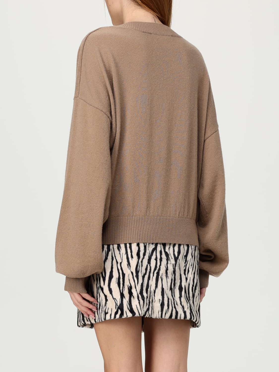 ROTATE PULL: Pull femme Rotate, Beige - Img 3