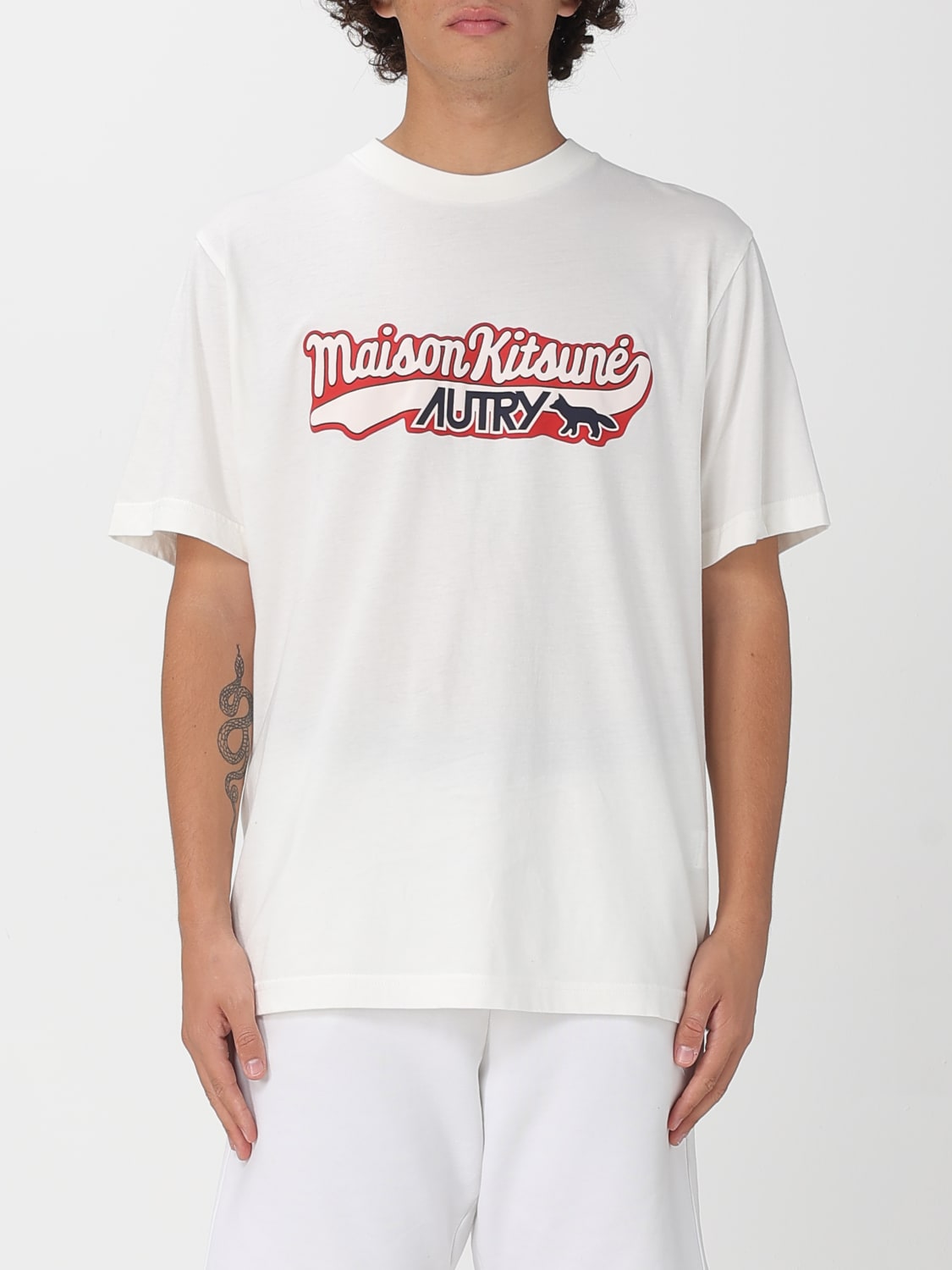 AUTRY T-SHIRT: T-shirt men Autry, White 2 - Img 1