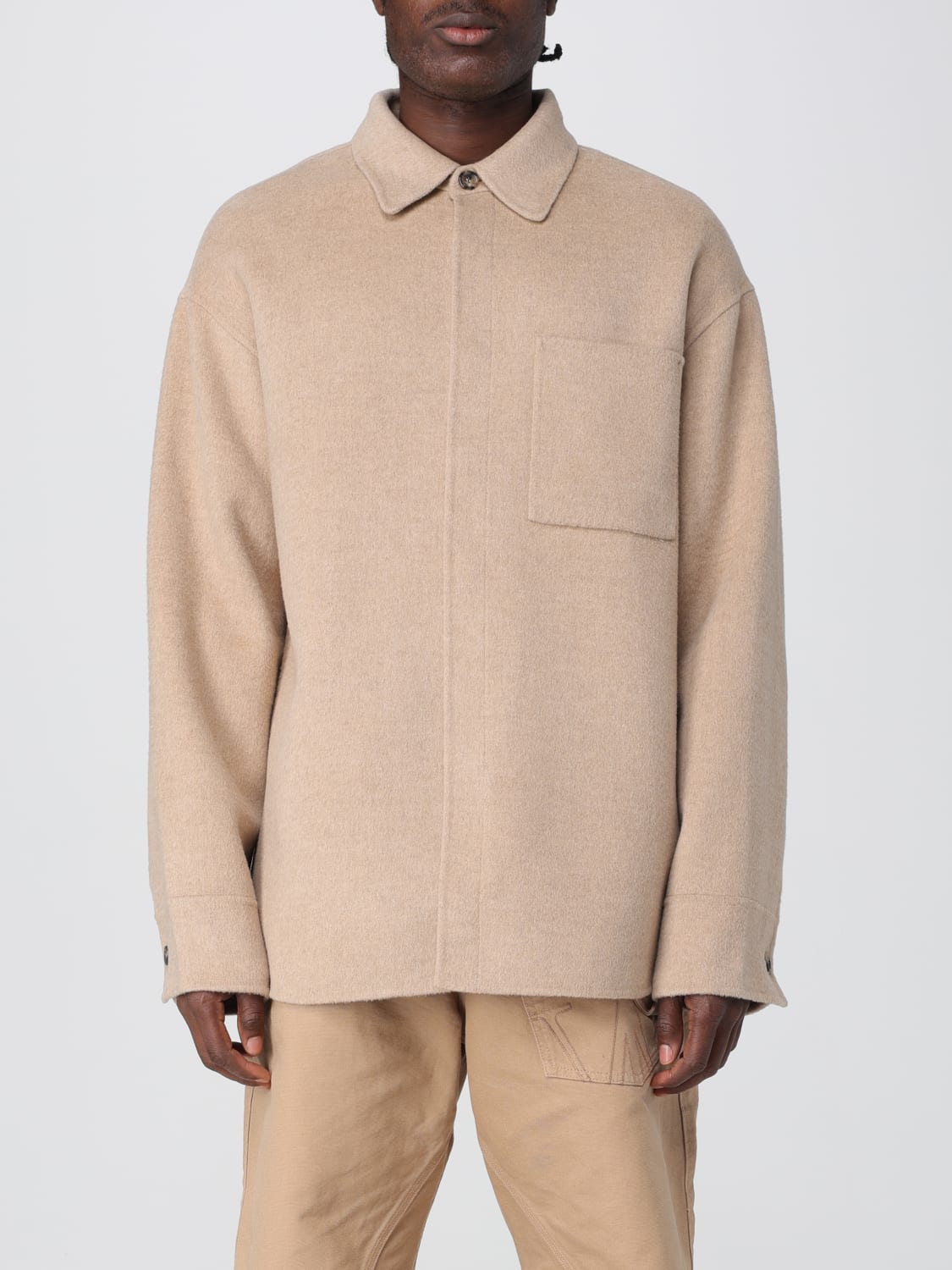 JW ANDERSON COAT: Shirt men Jw Anderson, Grey - Img 1