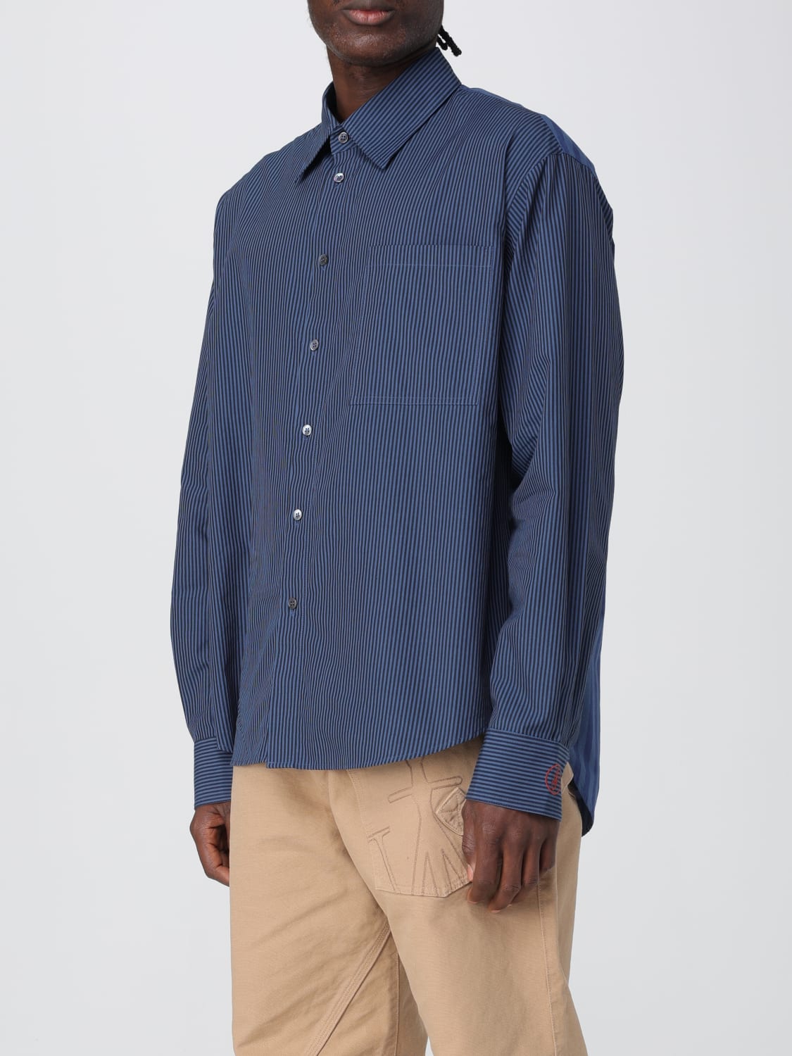 JW ANDERSON HEMD: Hemd herren Jw Anderson, Blau - Img 4