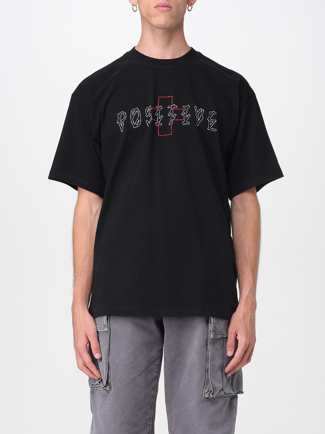 44 LABEL GROUP CAMISETA: Camiseta hombre 44 Label Group, Negro - Img 1