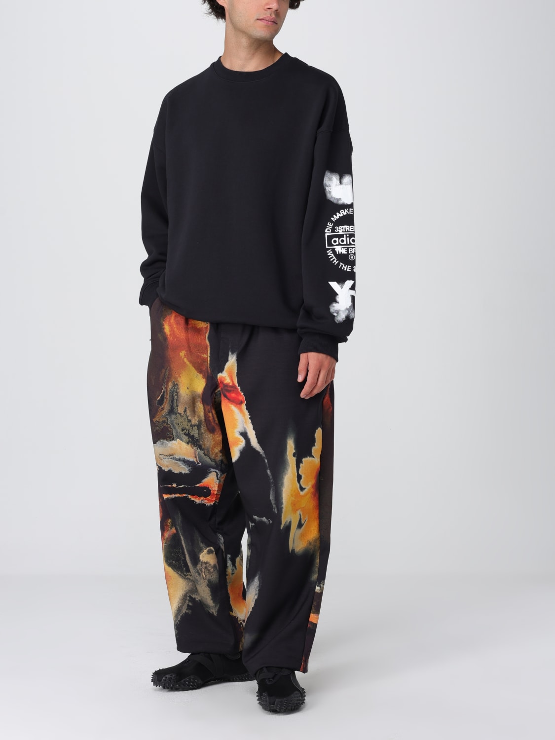 Y-3 SWEATSHIRT: Sweater men Y-3, Black - Img 2