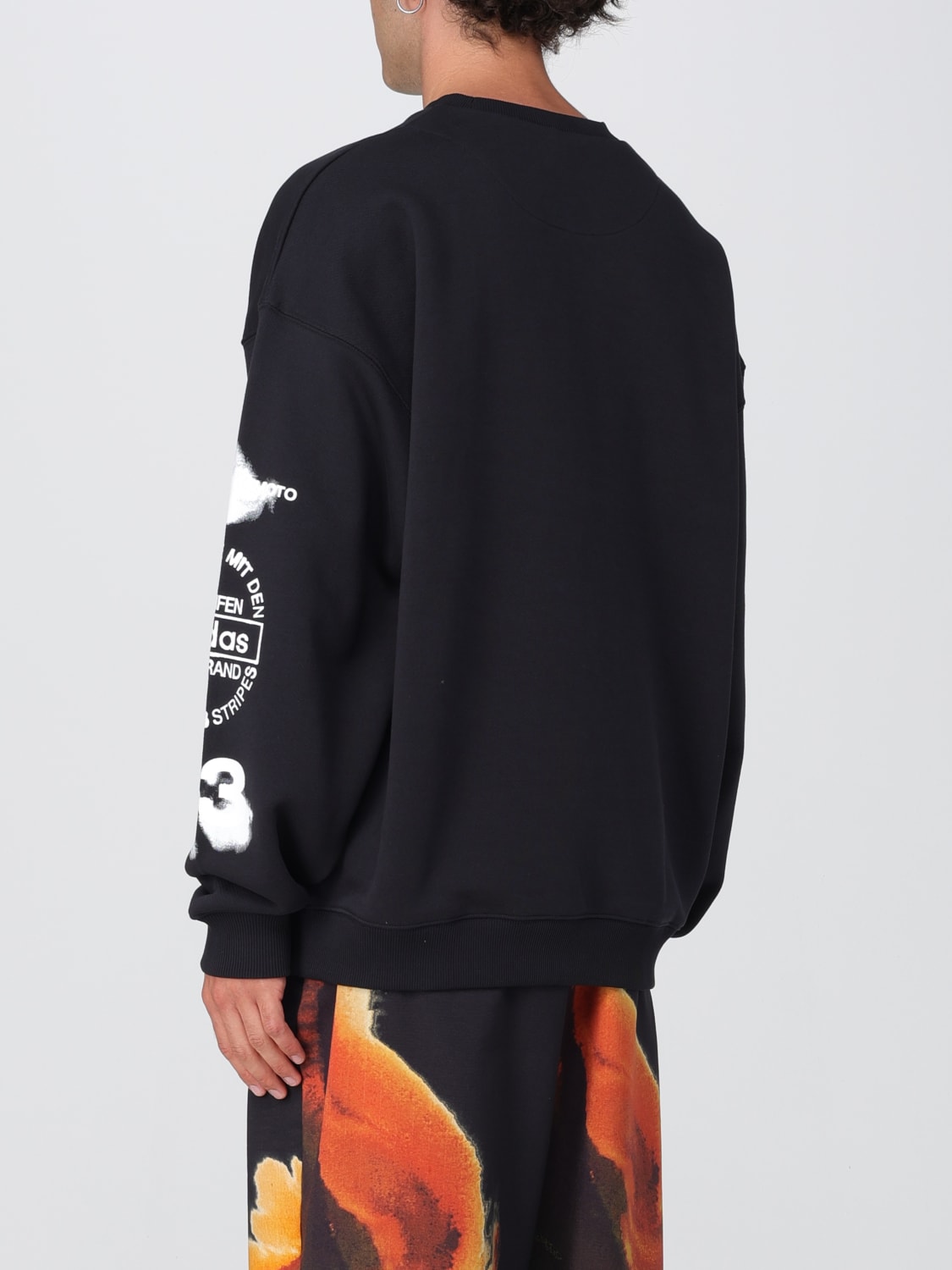 Y-3 SWEATSHIRT: Sweater men Y-3, Black - Img 3