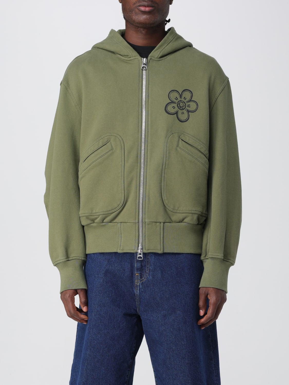 KENZO SWEATSHIRT: Sweater men Kenzo, Green - Img 1