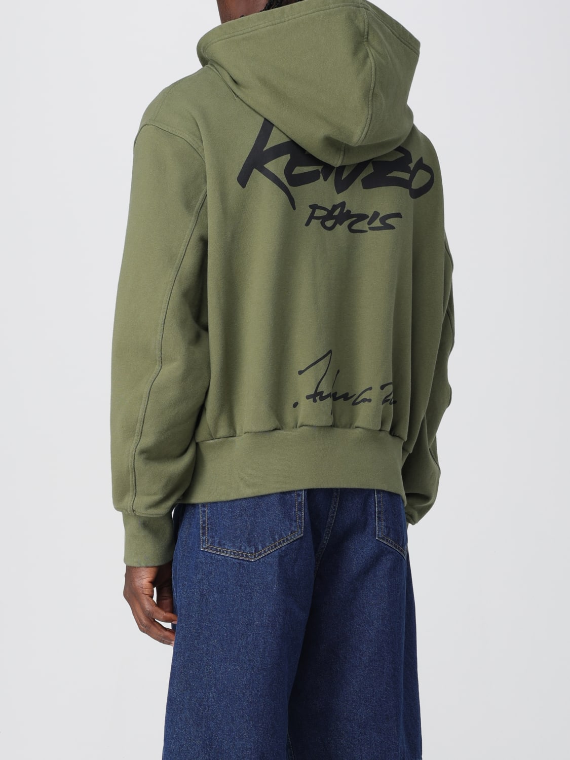 KENZO SWEATSHIRT: Sweater men Kenzo, Green - Img 2