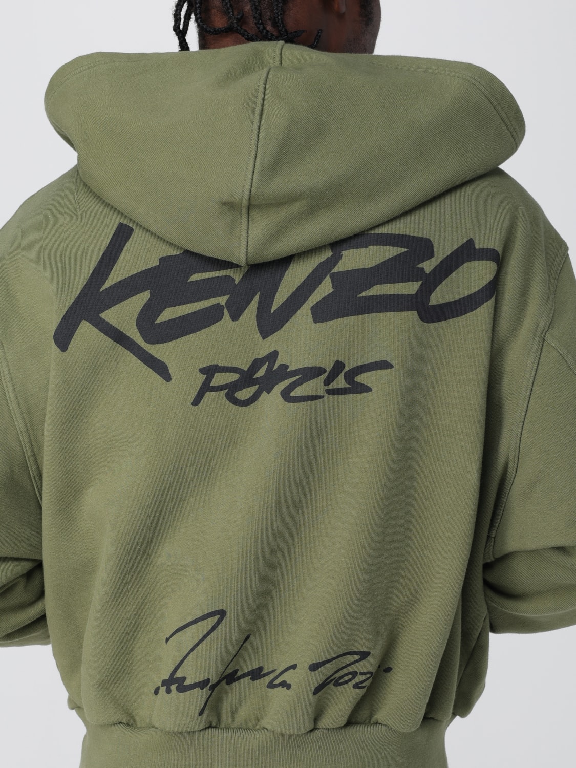 KENZO SWEATSHIRT: Sweater men Kenzo, Green - Img 4