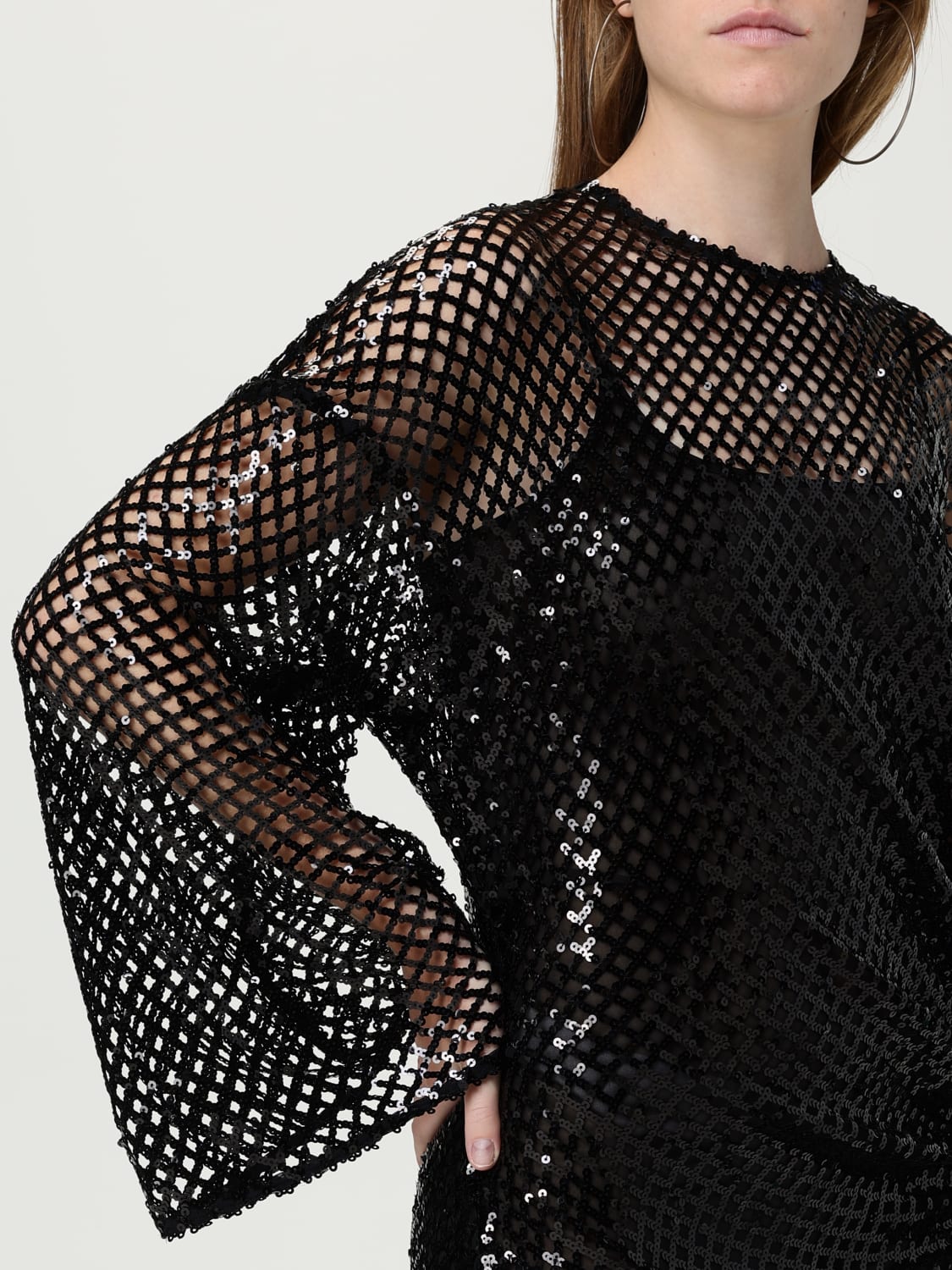 THE ATTICO DRESS: Dress woman The Attico, Black - Img 4