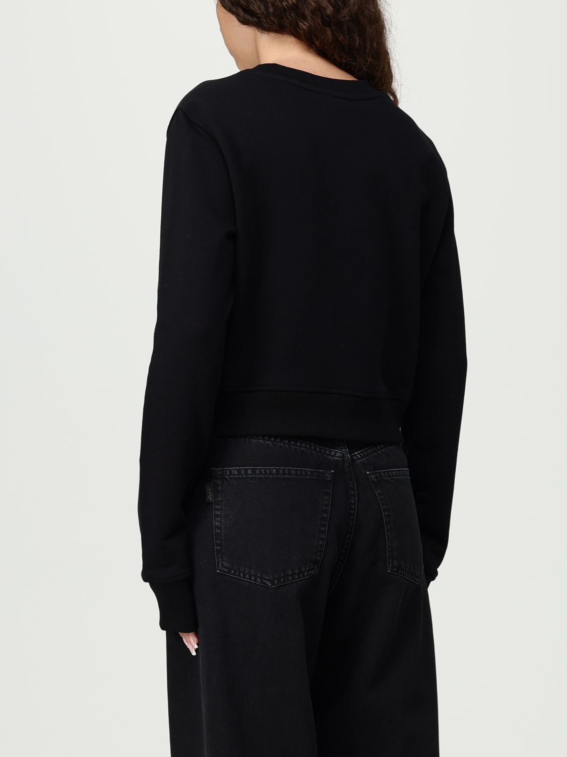 DIESEL SUDADERA: Sudadera mujer Diesel, Negro - Img 2