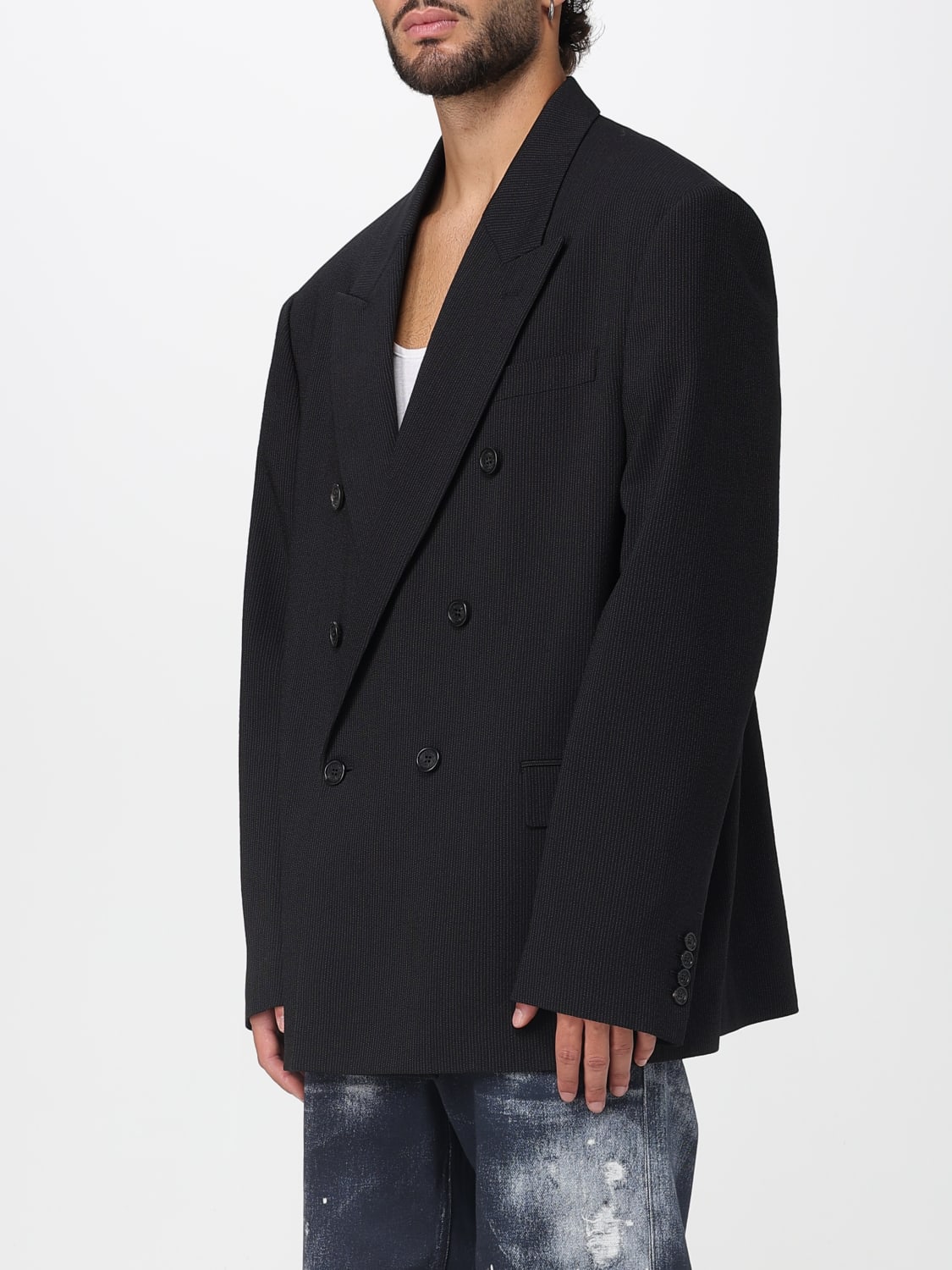 ACNE STUDIOS JACKET: Blazer men Acne Studios, Black - Img 4