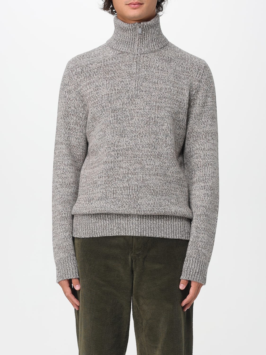 BARENA PULLOVER: Pullover herren Barena, Taubengrau - Img 1