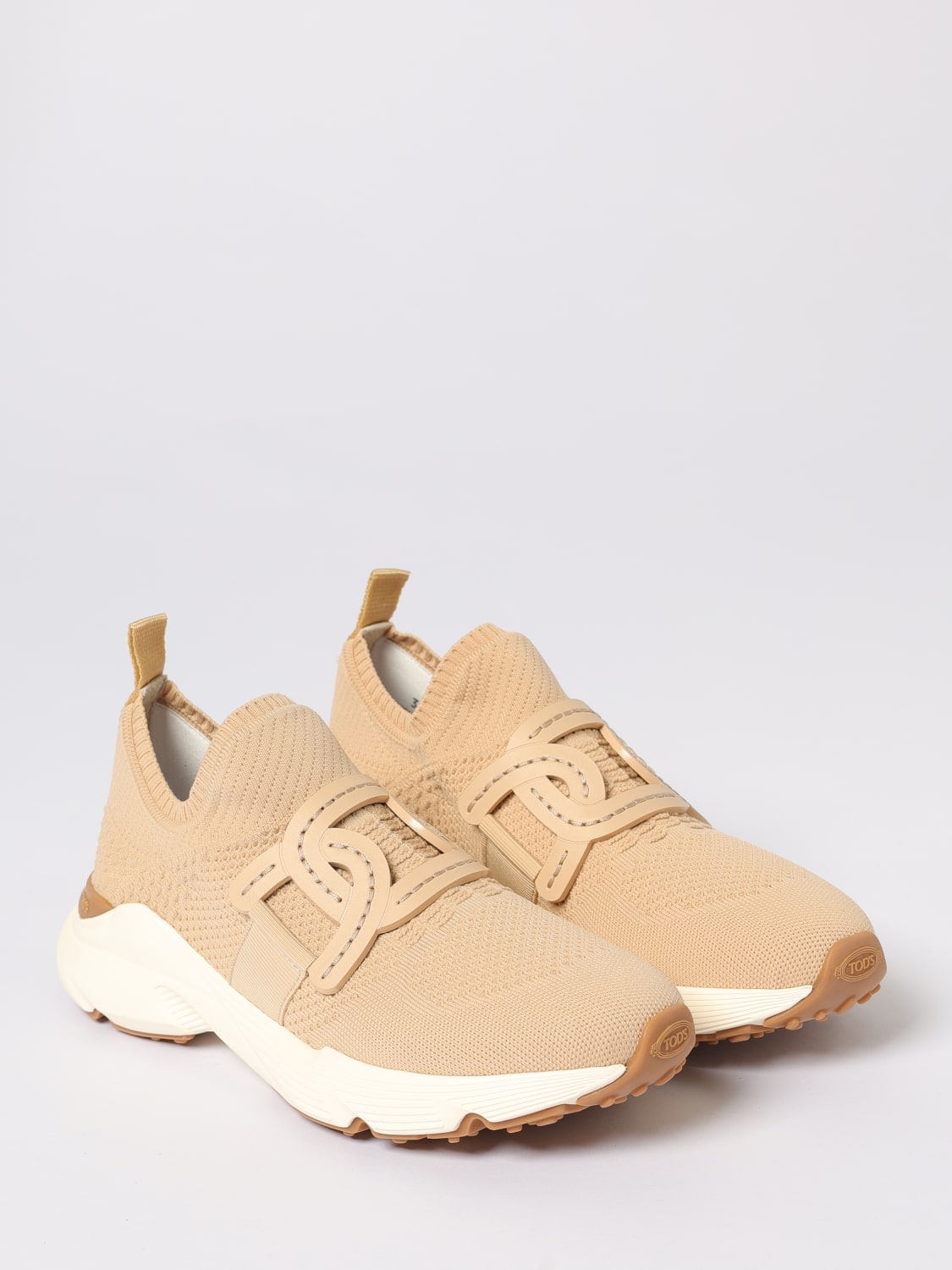 TOD'S BASKETS: Baskets femme Tod's, Beige - Img 2