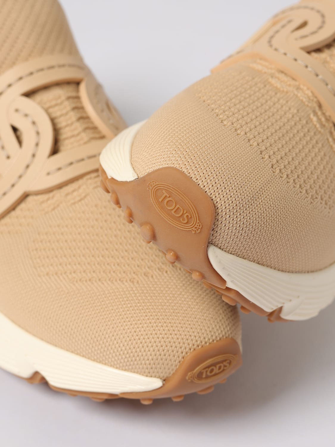 TOD'S BASKETS: Baskets femme Tod's, Beige - Img 4