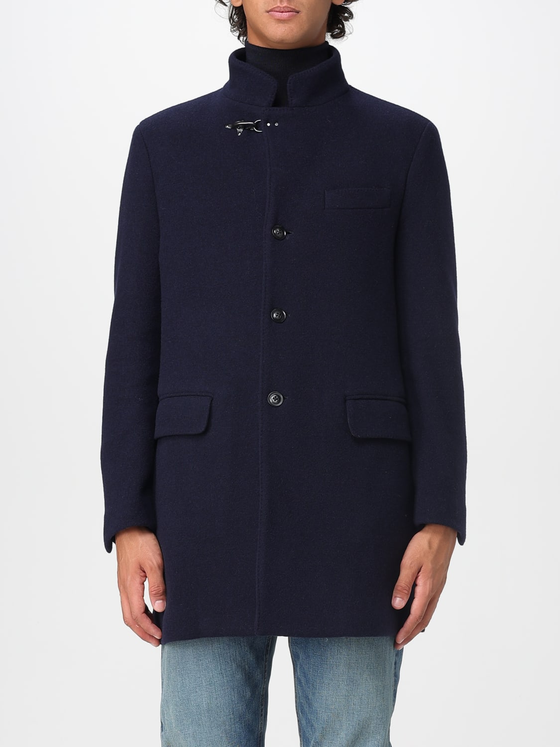 FAY COAT: Coat men Fay, Blue - Img 1