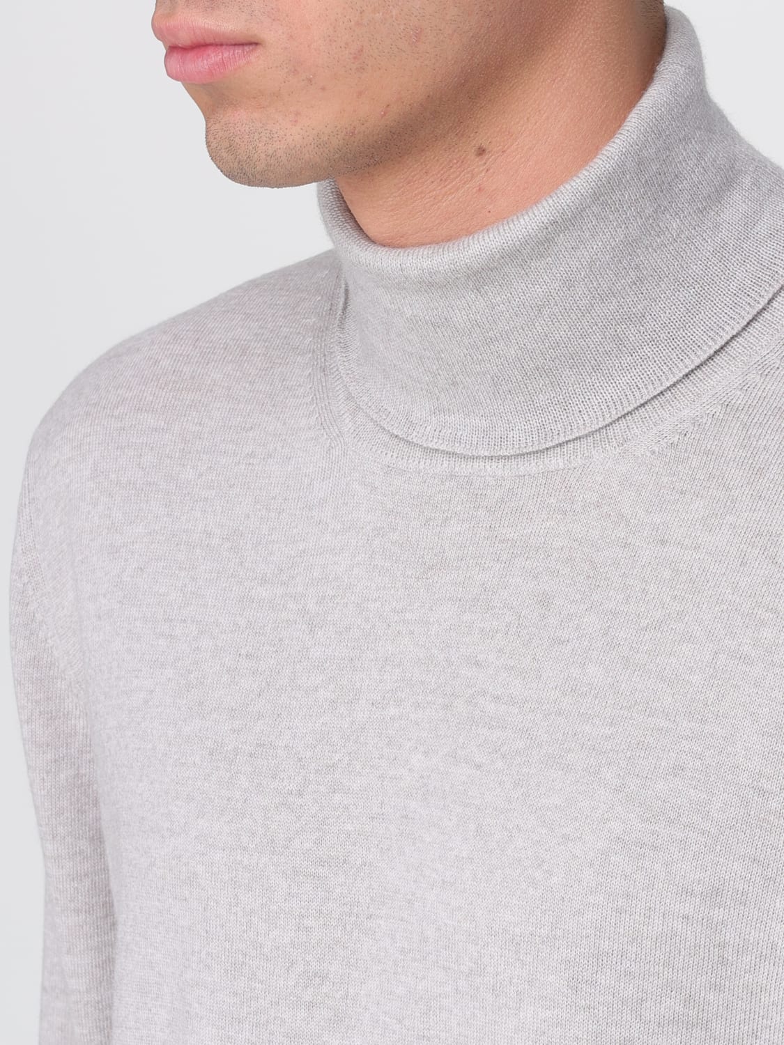 FAY SWEATER: Sweatshirt men Fay, Yellow Cream - Img 3