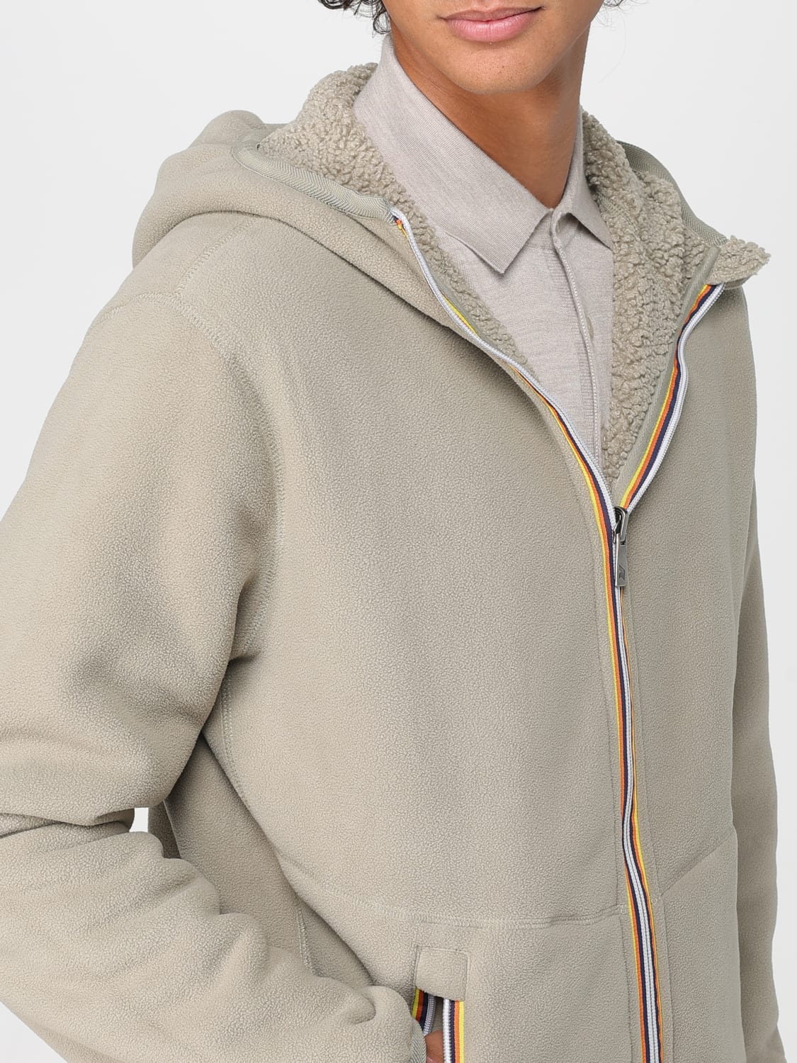 K-WAY JACKET: Blazer men K-way, Beige - Img 4