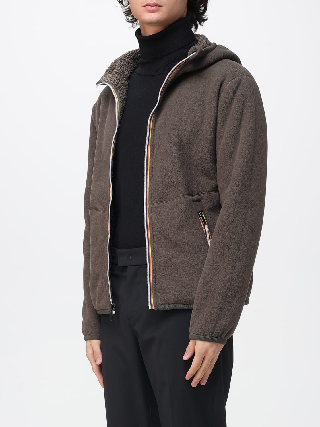 K-WAY CHAQUETA: Americana hombre K-way, Oliva - Img 3