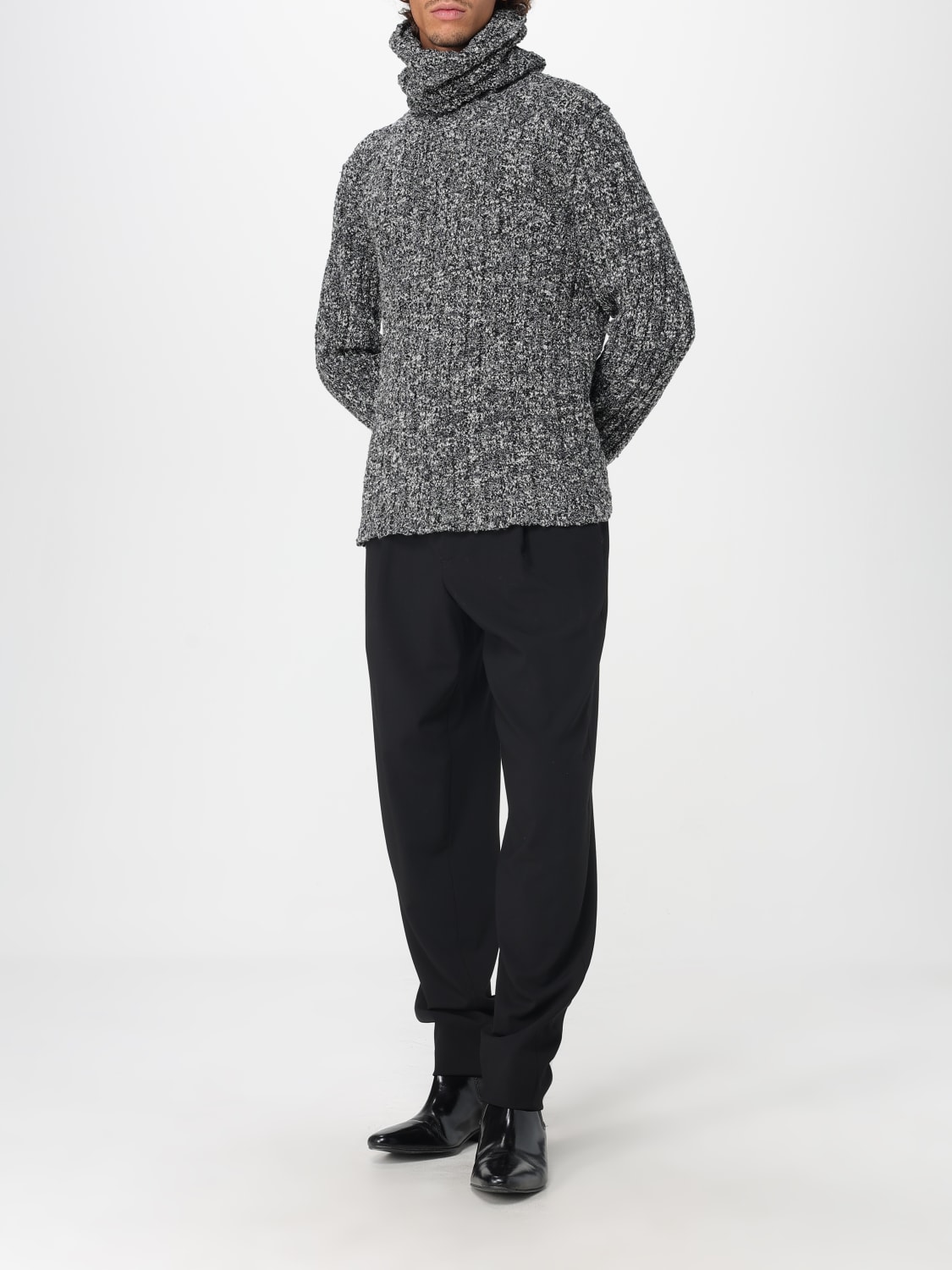 DOLCE & GABBANA SWEATER: Sweater men Dolce & Gabbana, White - Img 2