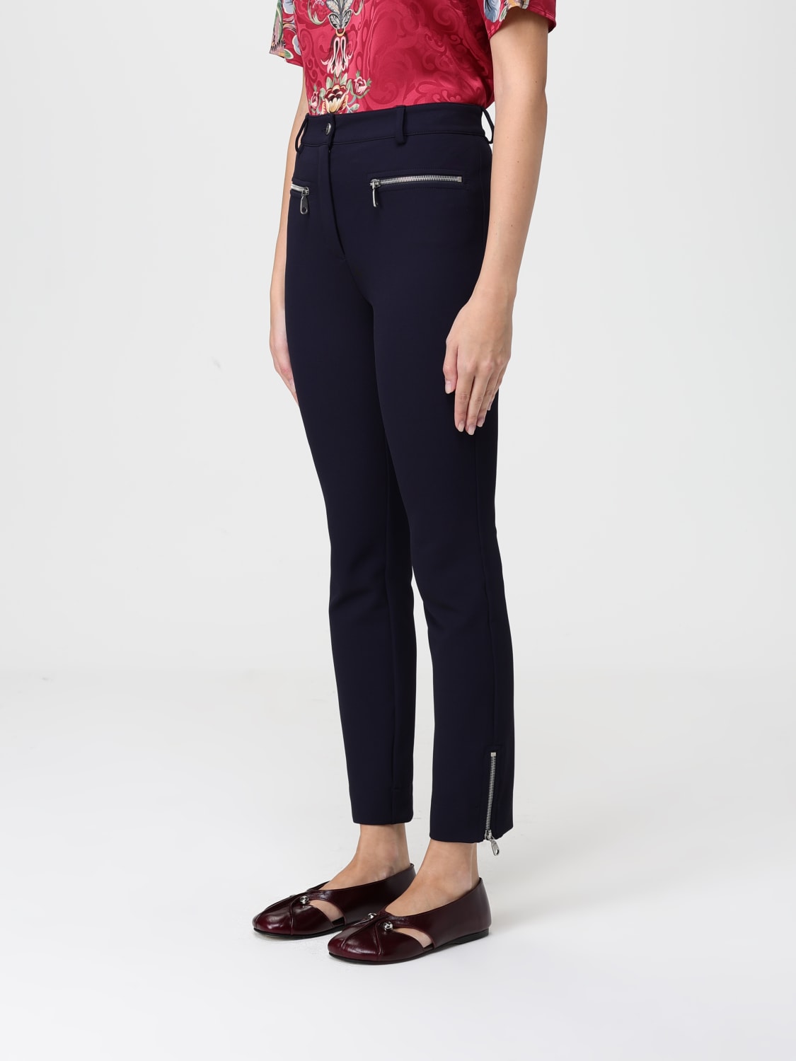 ETRO PANTS: Pants woman Etro, Multicolor - Img 4