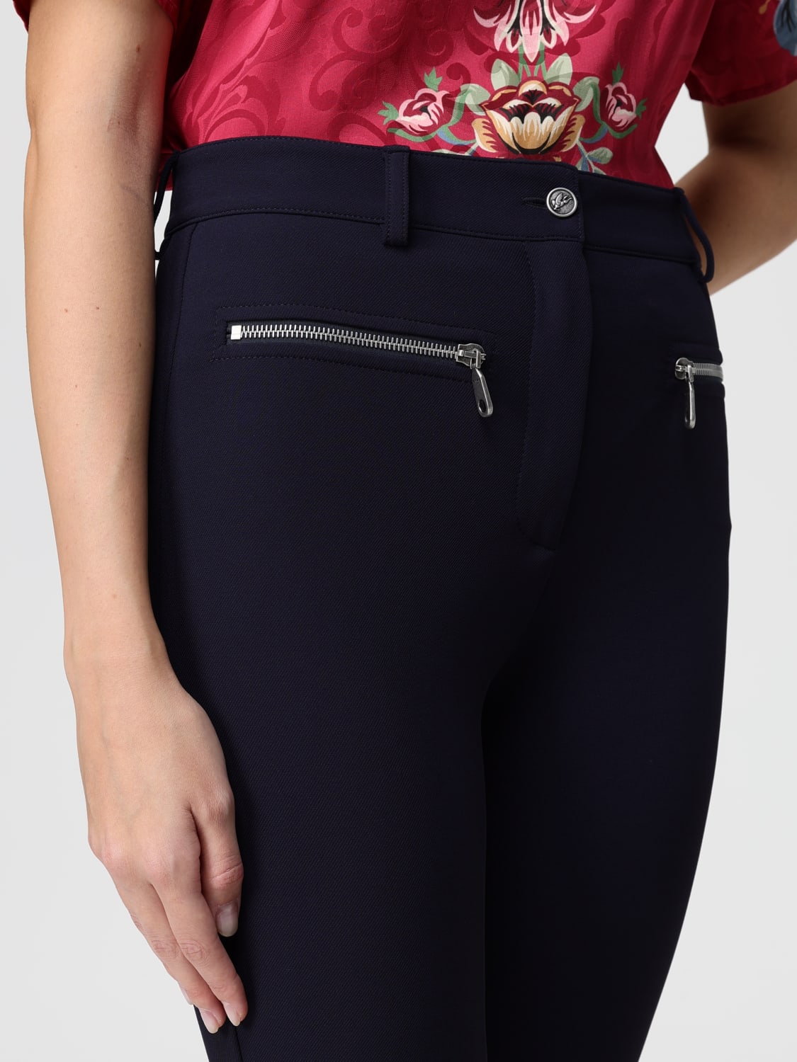 ETRO PANTS: Pants woman Etro, Multicolor - Img 5