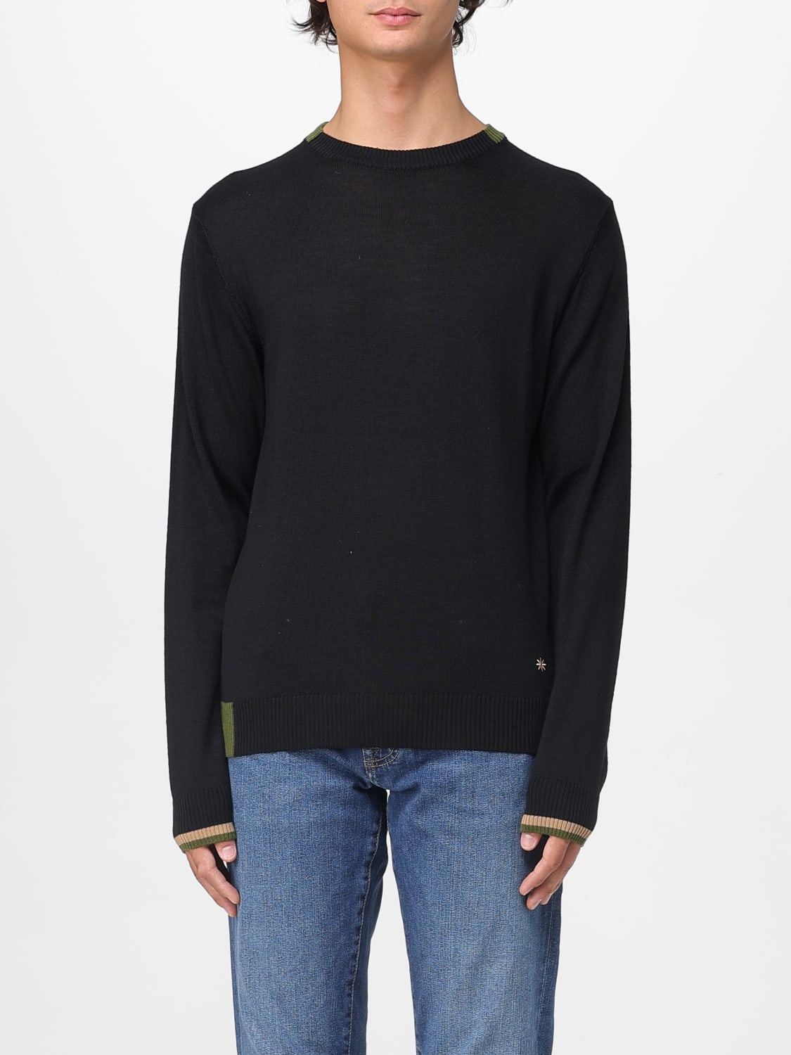 MANUEL RITZ PULL: Pull homme Manuel Ritz, Noir - Img 1