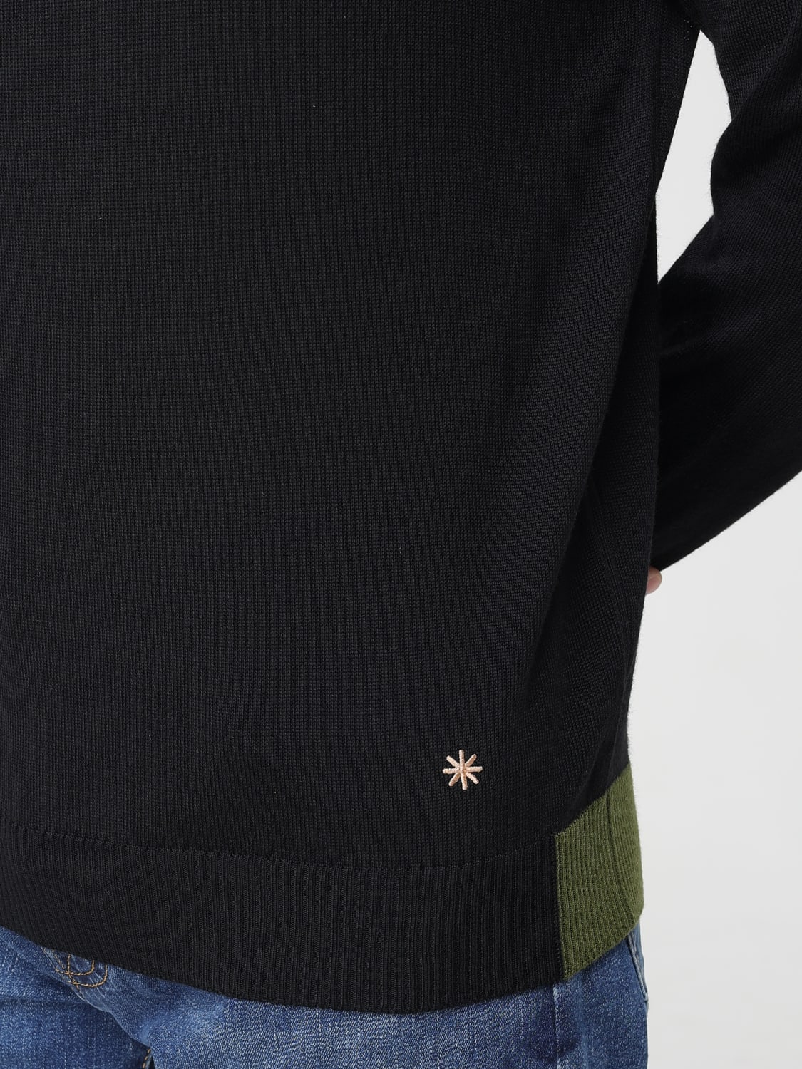 MANUEL RITZ PULL: Pull homme Manuel Ritz, Noir - Img 3