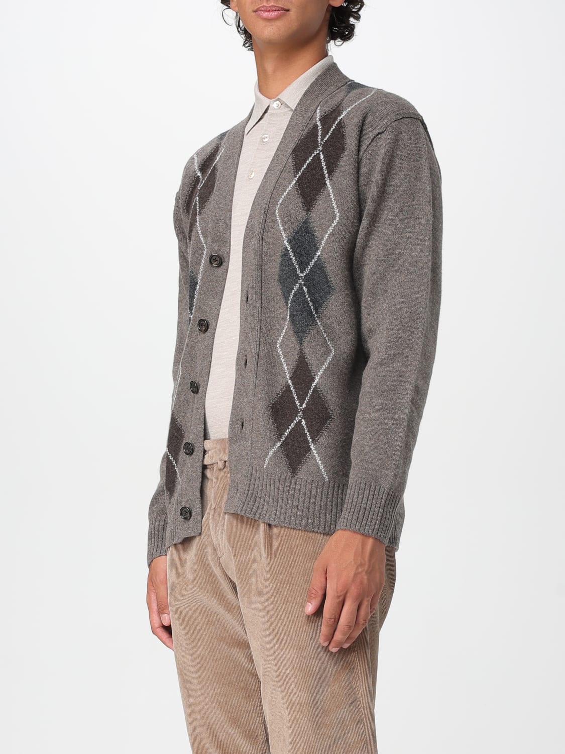 PAOLO PECORA PULLOVER: Pullover herren Paolo Pecora, Grau - Img 3