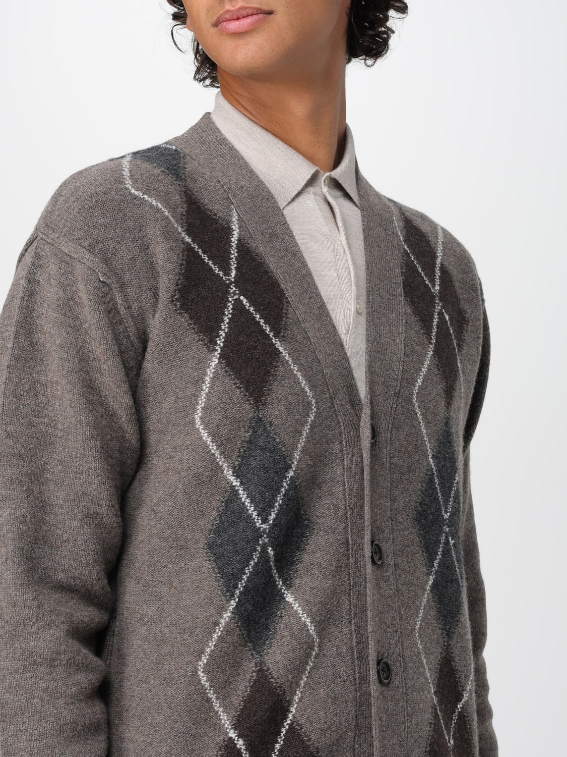 PAOLO PECORA PULLOVER: Pullover herren Paolo Pecora, Grau - Img 4