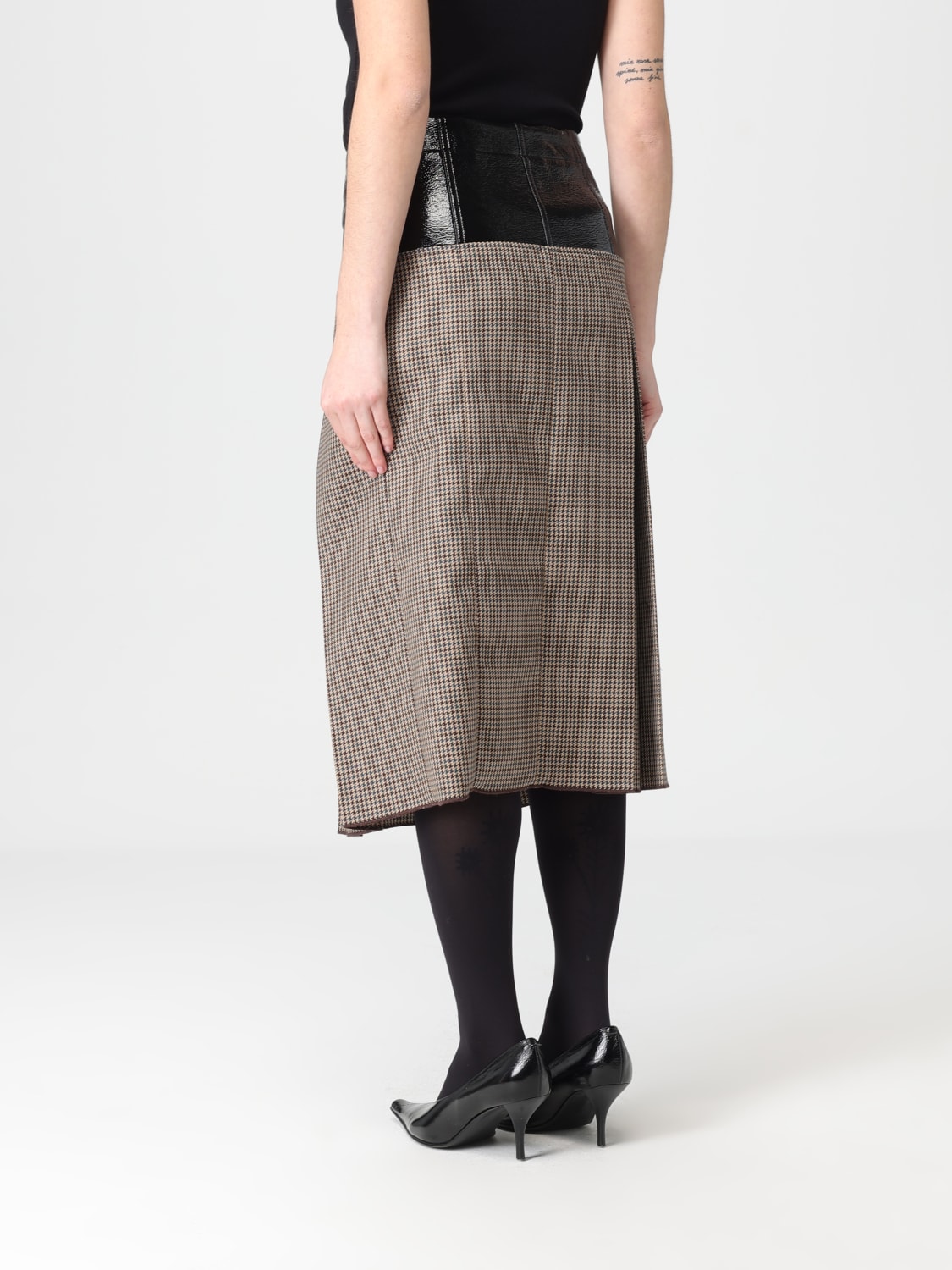 RABANNE ROCK: Rock damen Rabanne, Grün - Img 3