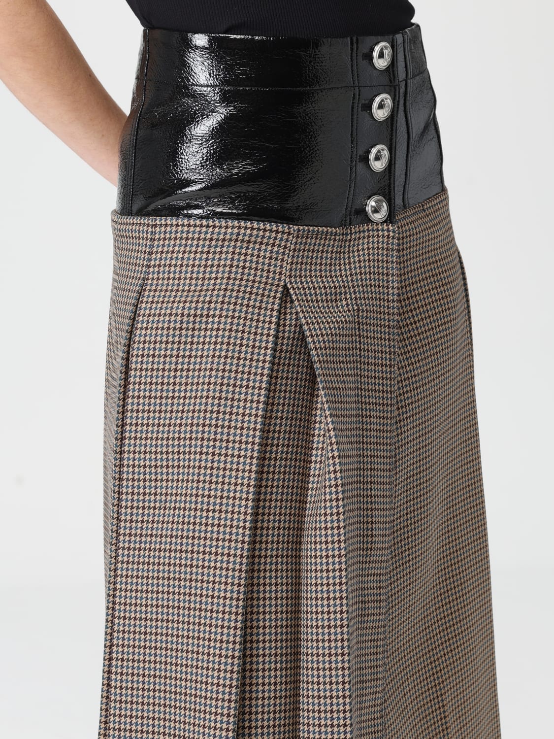 RABANNE ROCK: Rock damen Rabanne, Grün - Img 5