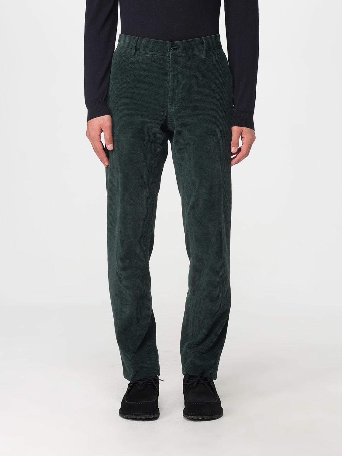 INCOTEX PANTS: Pants men Incotex, Green - Img 1