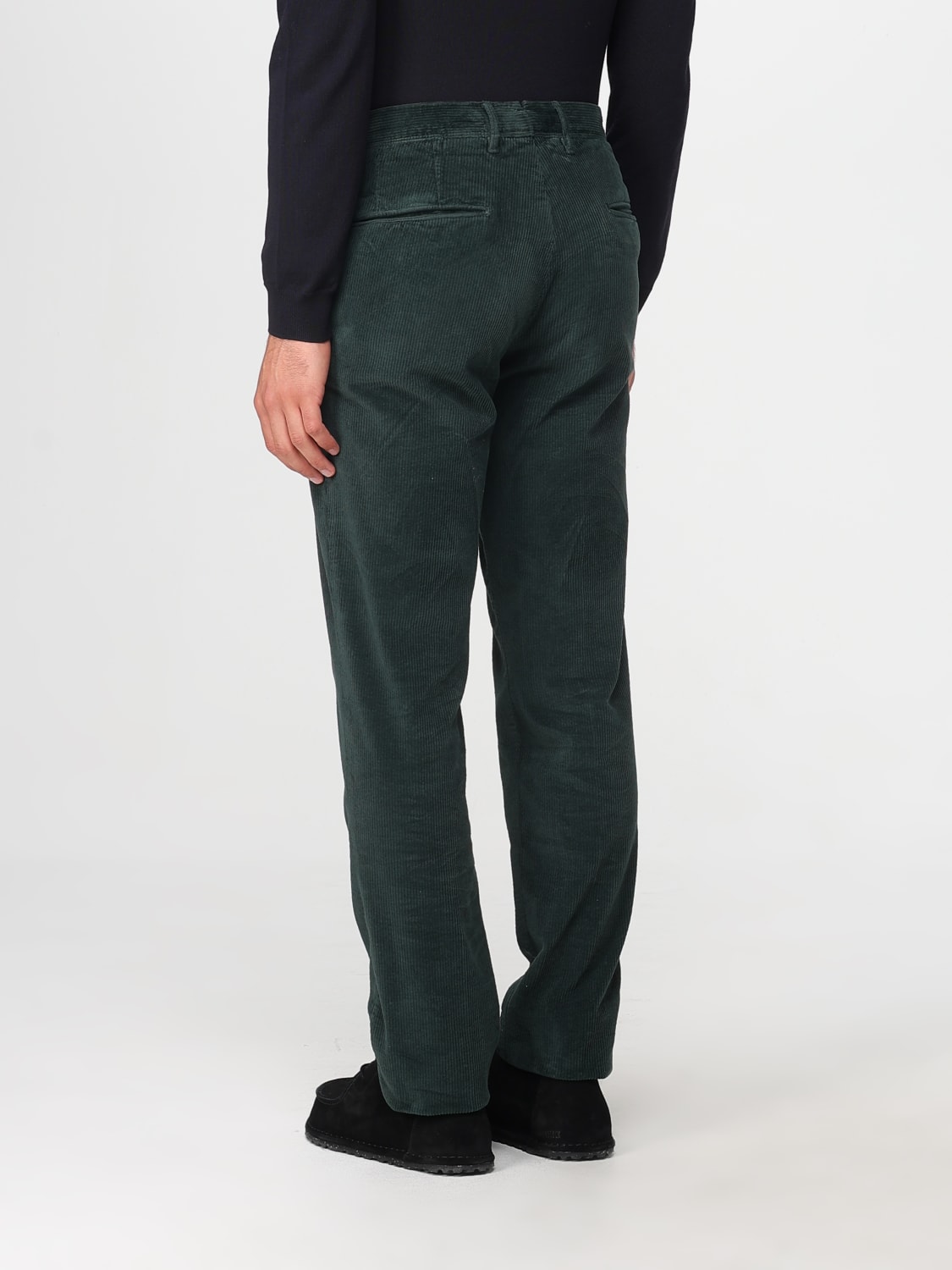 INCOTEX PANTS: Pants men Incotex, Green - Img 2