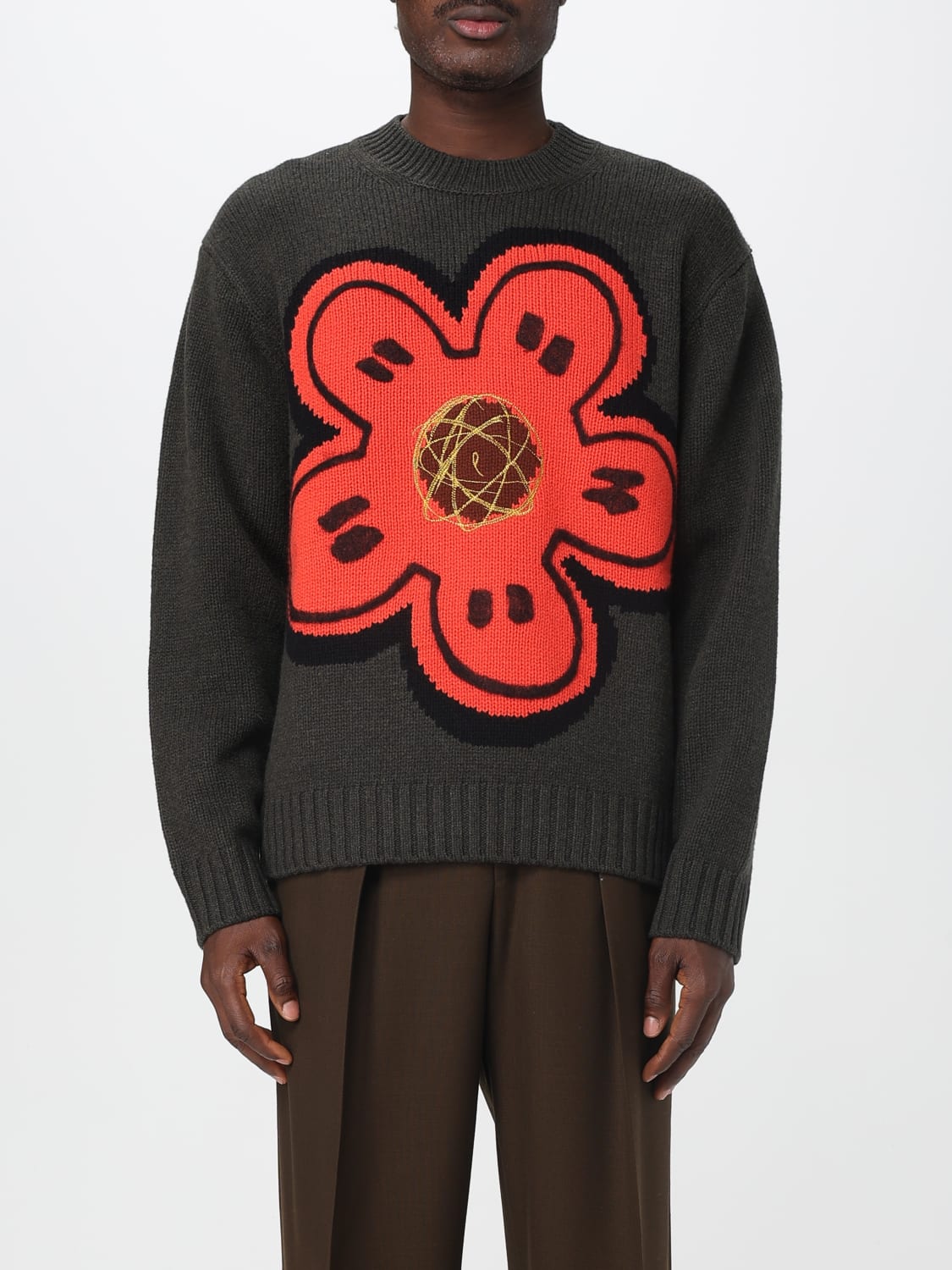KENZO JERSEY: Jersey hombre Kenzo, Kaki - Img 1