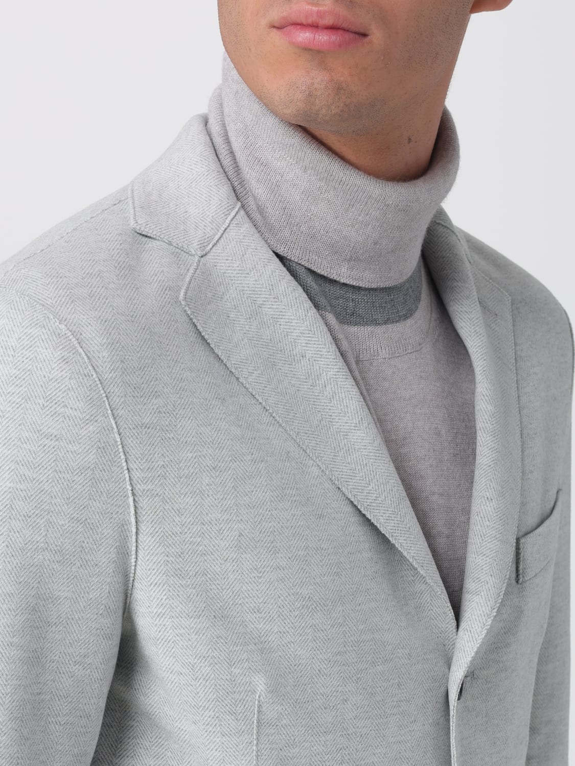 ELEVENTY JACKE: Jacke herren Eleventy, Grau - Img 4