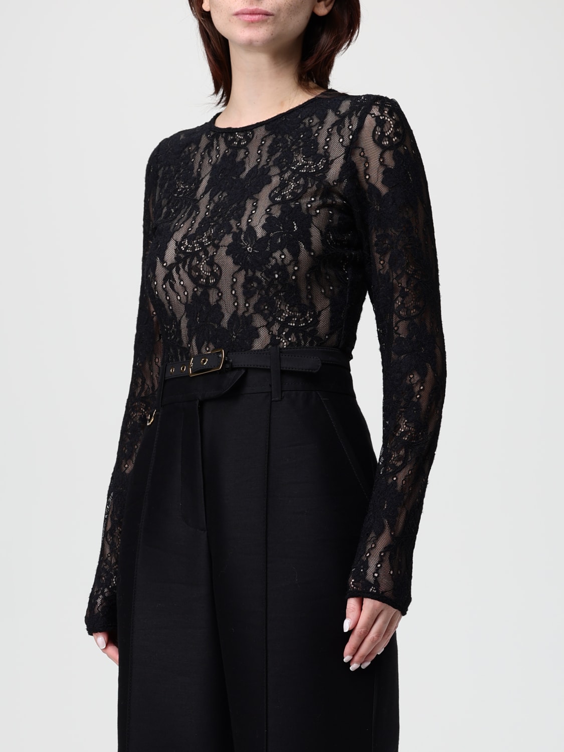 ZIMMERMANN TOP: Bodysuit woman Zimmermann, Black - Img 4