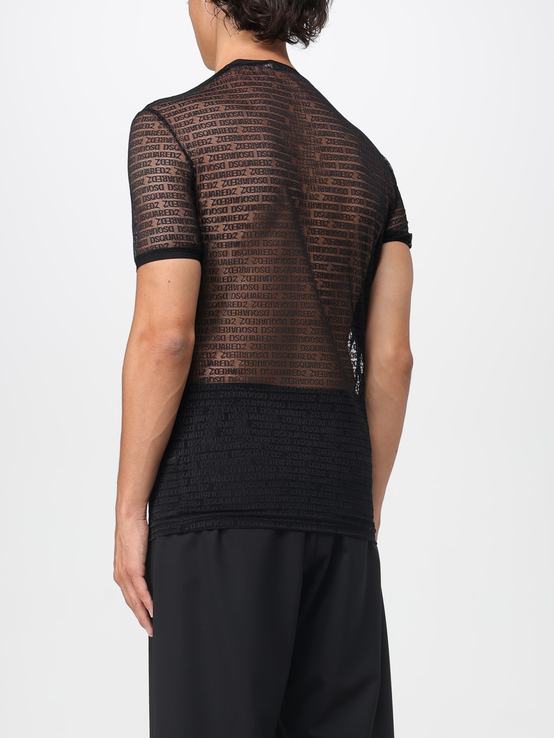 DSQUARED2 T-SHIRT: Underwear men Dsquared2, Black - Img 3