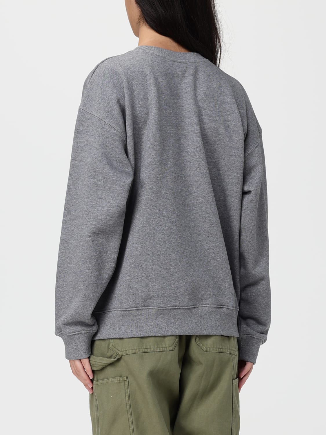 MAISON KITSUNÉ SWEAT-SHIRT: Pull femme Maison KitsunÉ, Gris - Img 2