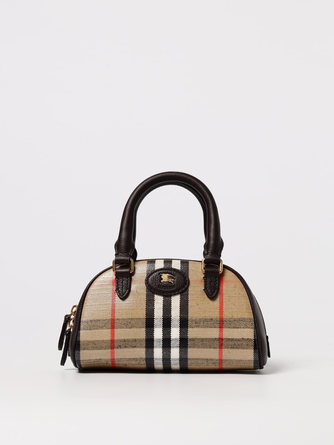 BURBERRY MINI BAG: Handbag woman Burberry, Beige - Img 1