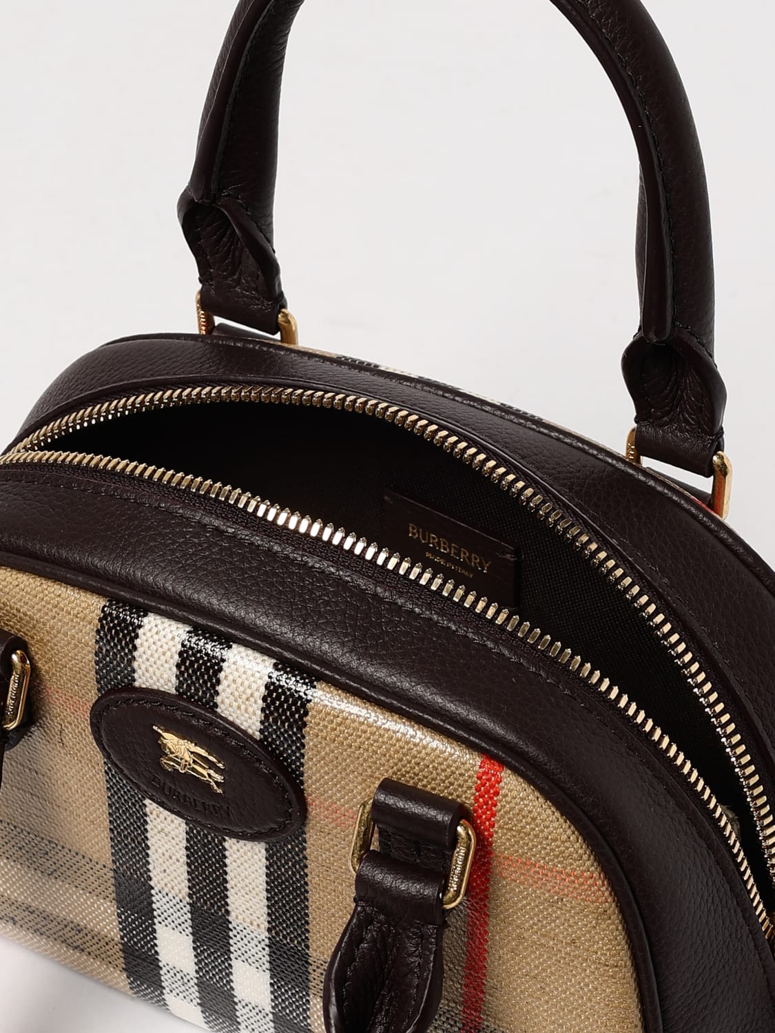 BURBERRY MINI BAG: Handbag woman Burberry, Beige - Img 5