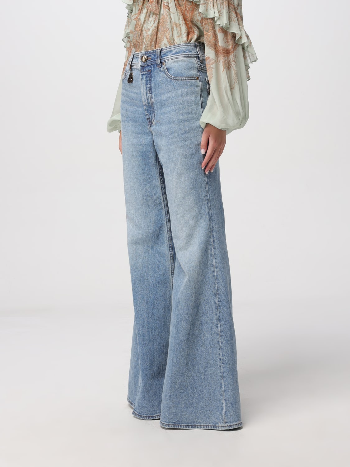 ZIMMERMANN JEANS: Jeans woman Zimmermann, Blue - Img 4