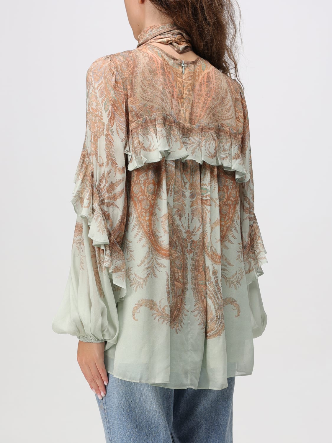 ZIMMERMANN TOP: Camisa mujer Zimmermann, Menta - Img 3