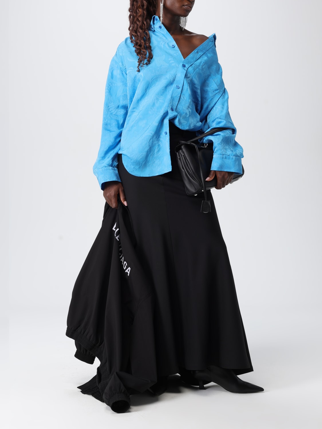 BALENCIAGA SKIRT: Skirt woman Balenciaga, Black - Img 2