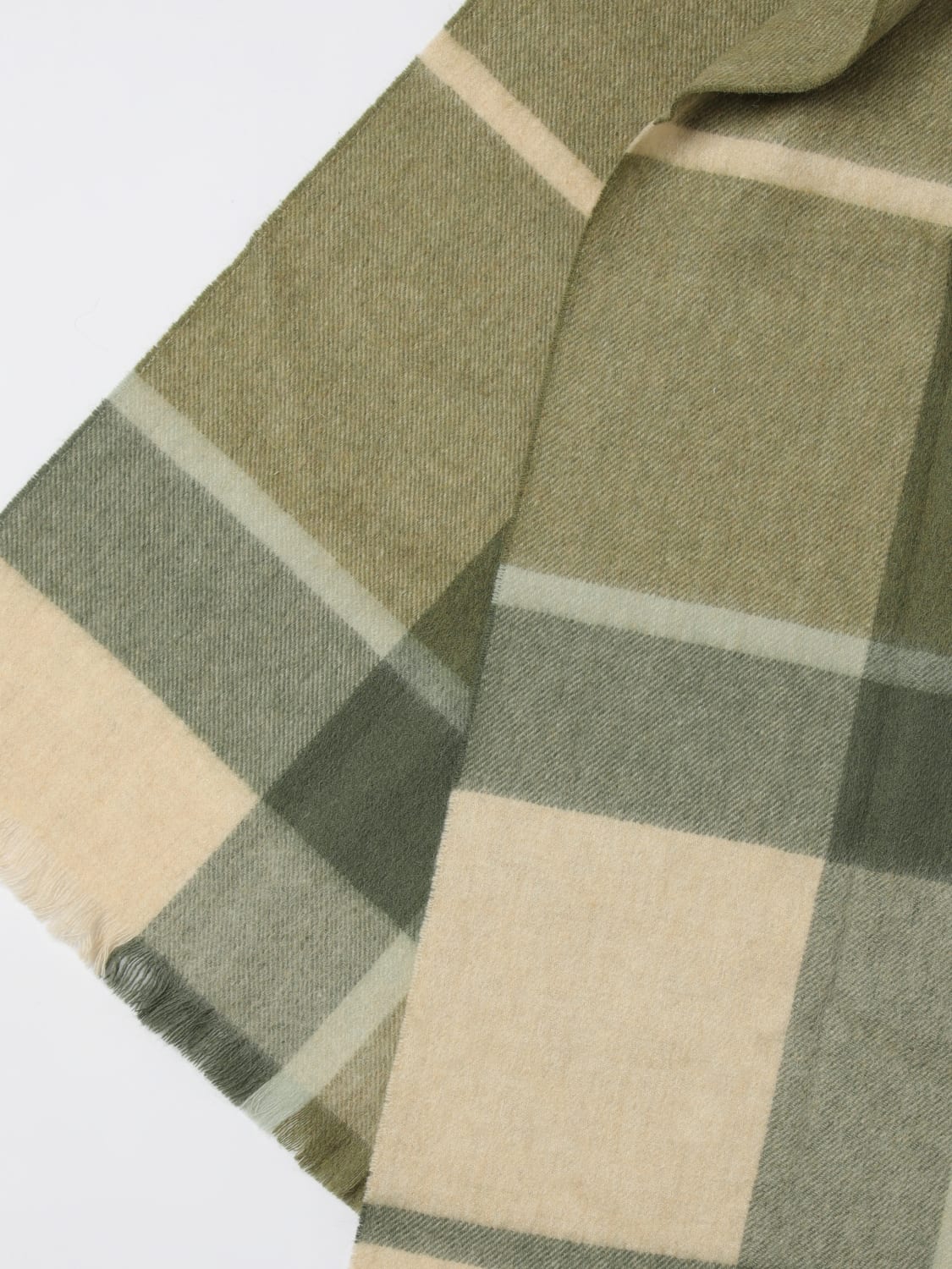 BARBOUR ÉCHARPE: écharpe femme Barbour, Vert - Img 3