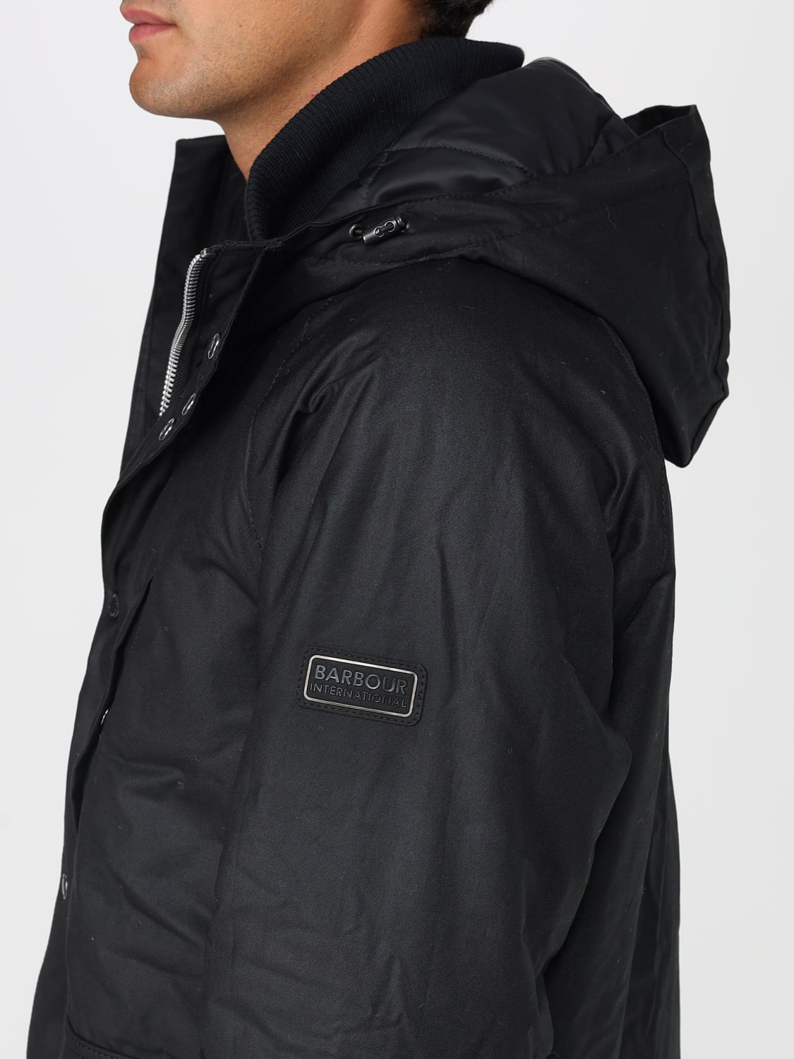 BARBOUR JACKET: Coat men Barbour, Black - Img 4