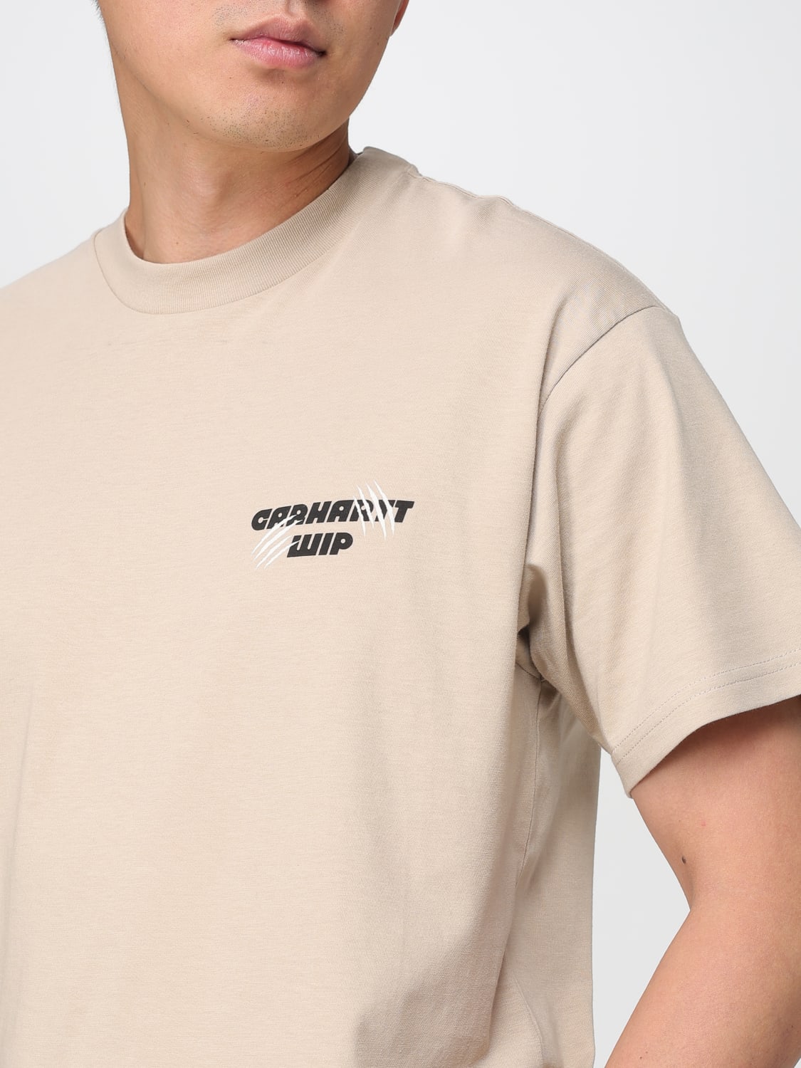 CARHARTT WIP T-SHIRT: T-shirt men Carhartt Wip, Beige - Img 3
