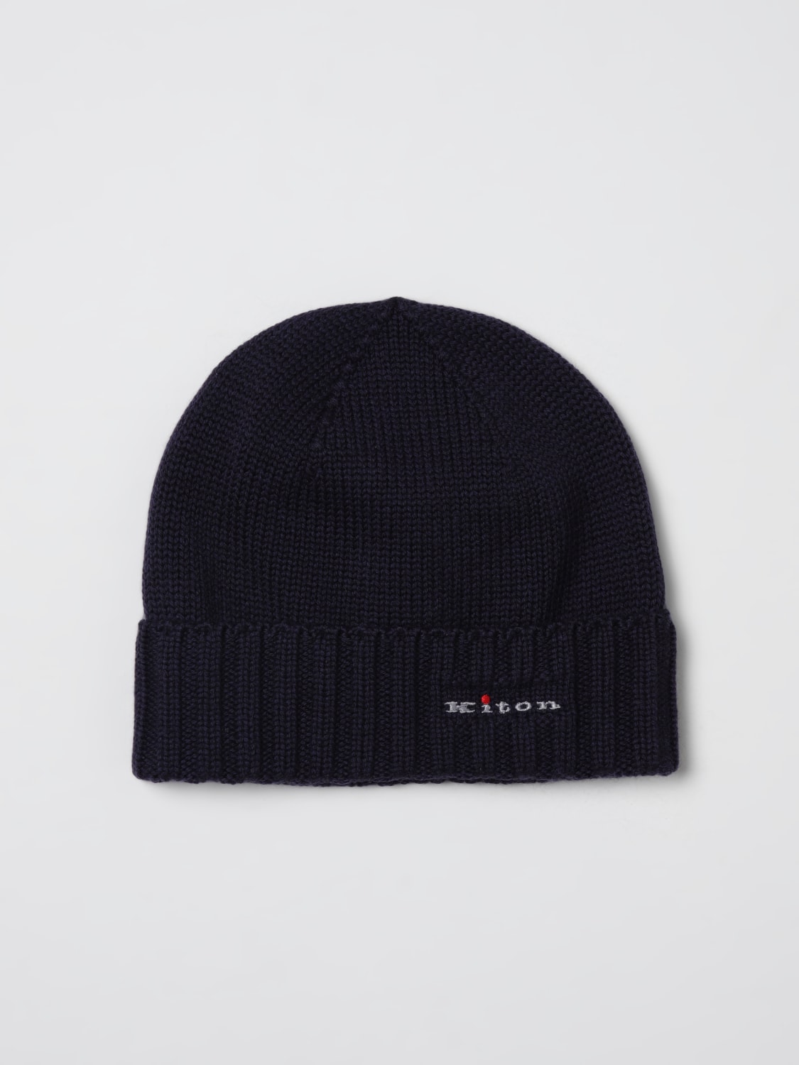 KITON HAT: Hat men Kiton, Blue - Img 1